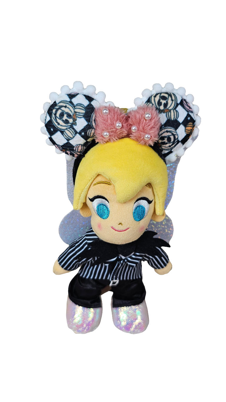 Mini Magical Mouse Jack-o-lantern Ears w/Bow