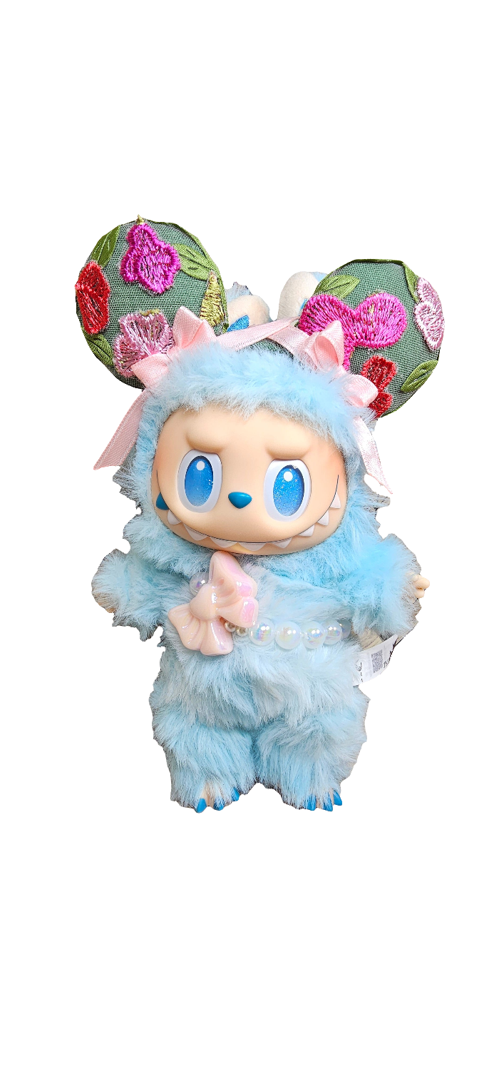 Labubu Floral Coquette Ears