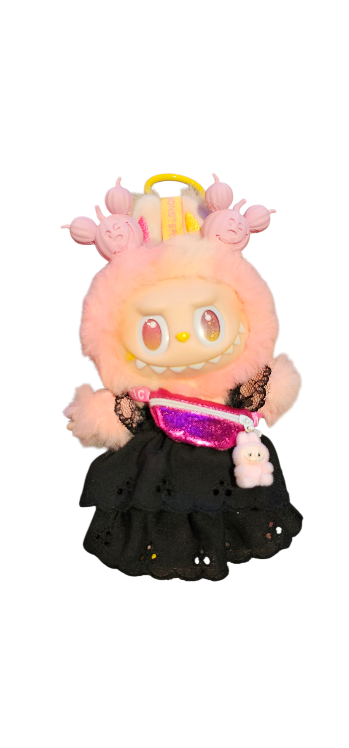 Labubu Pumpkin Ears - Pink