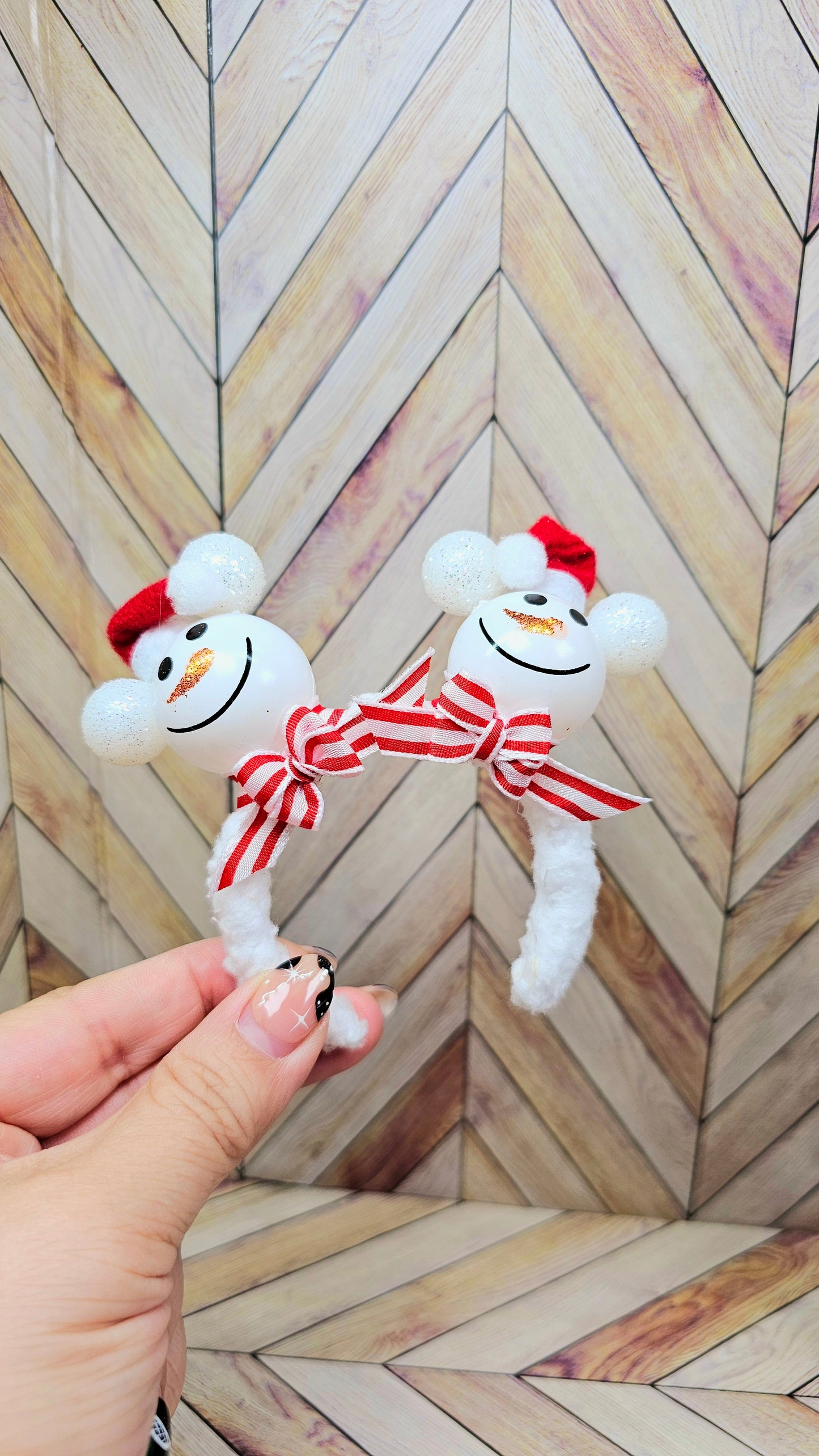 Mini Magical Mouse Jolly Snowmen Ears