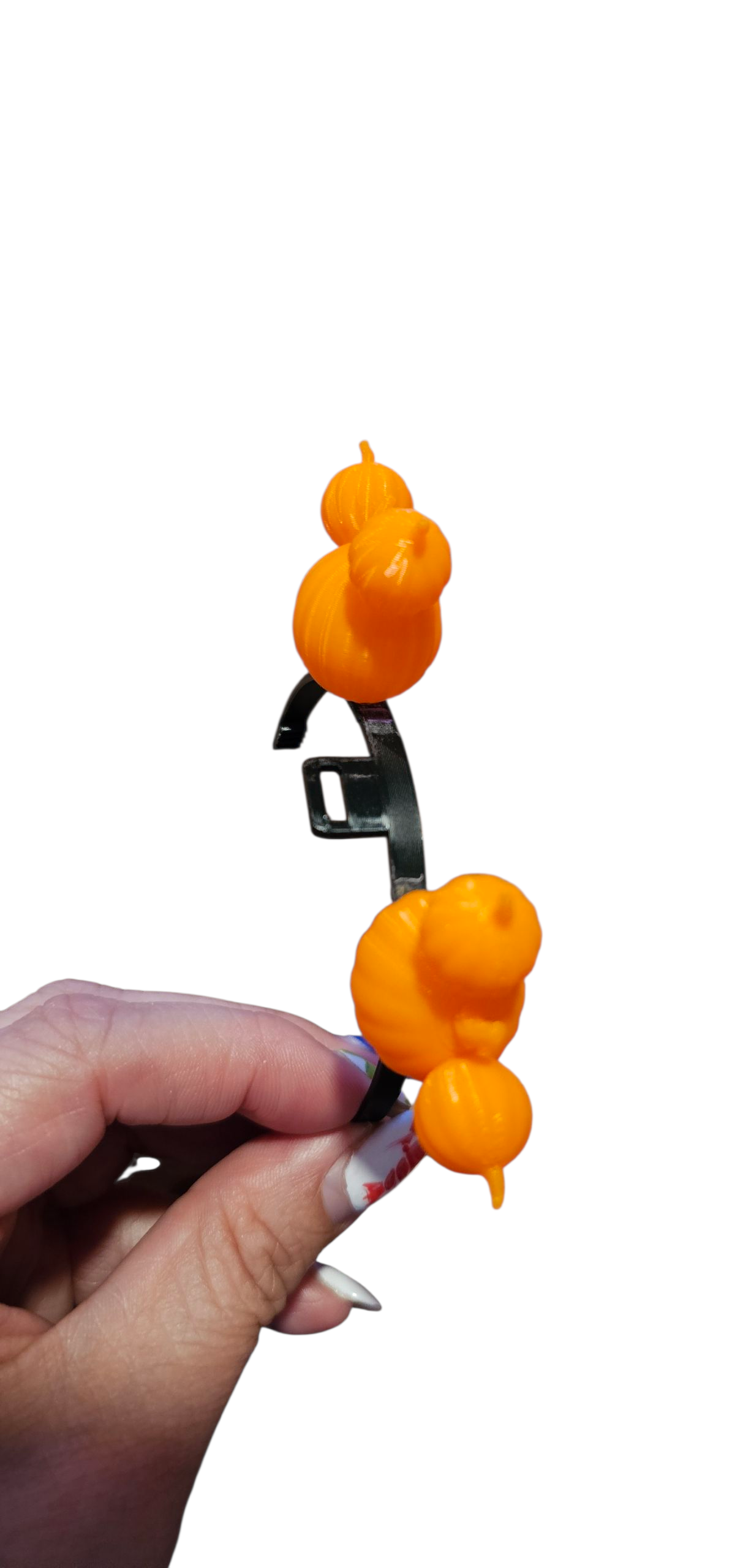 Labubu Pumpkin Ears - Orange