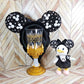 Full size & Mini Magical Mouse Pearl & Sequin with Back Bow Ears Set