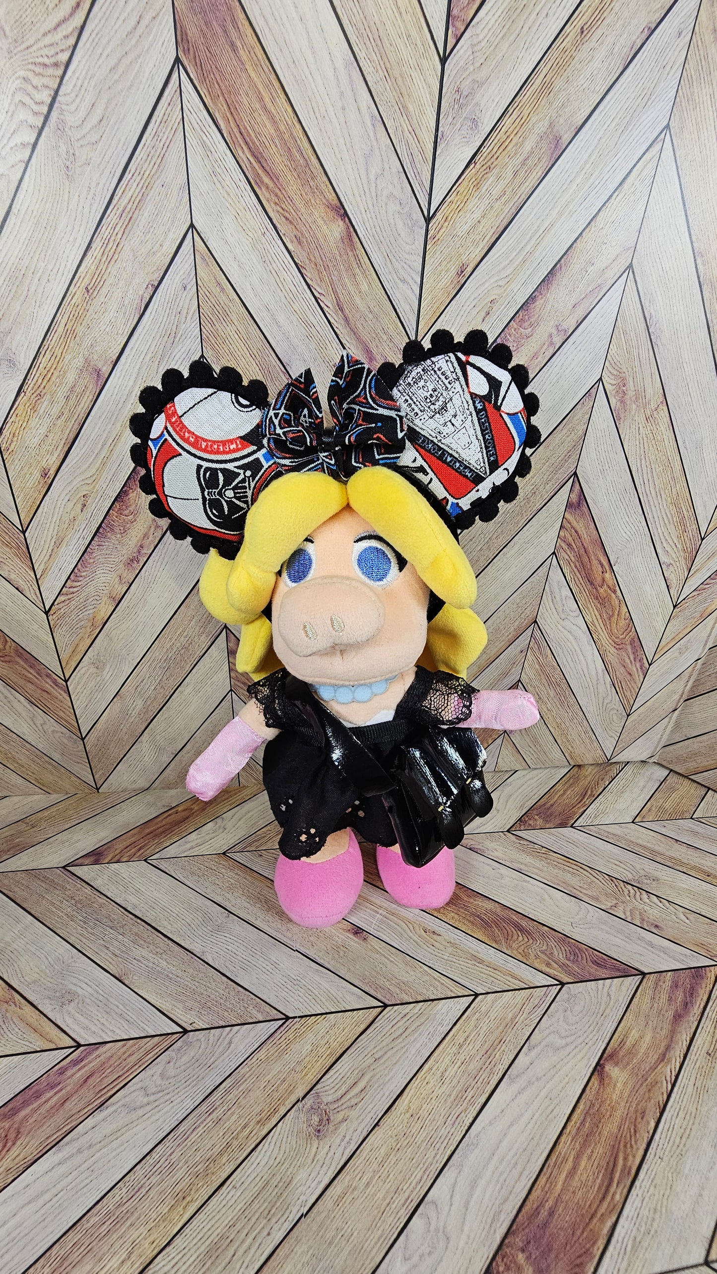 Mini Magical Mouse Darkside Ears with Bow