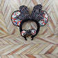 Full size & Mini Magical Mouse Darkside Ears with Bow Set