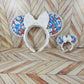 Full size & Mini Magical Mouse Rebel Ears with Bow Set