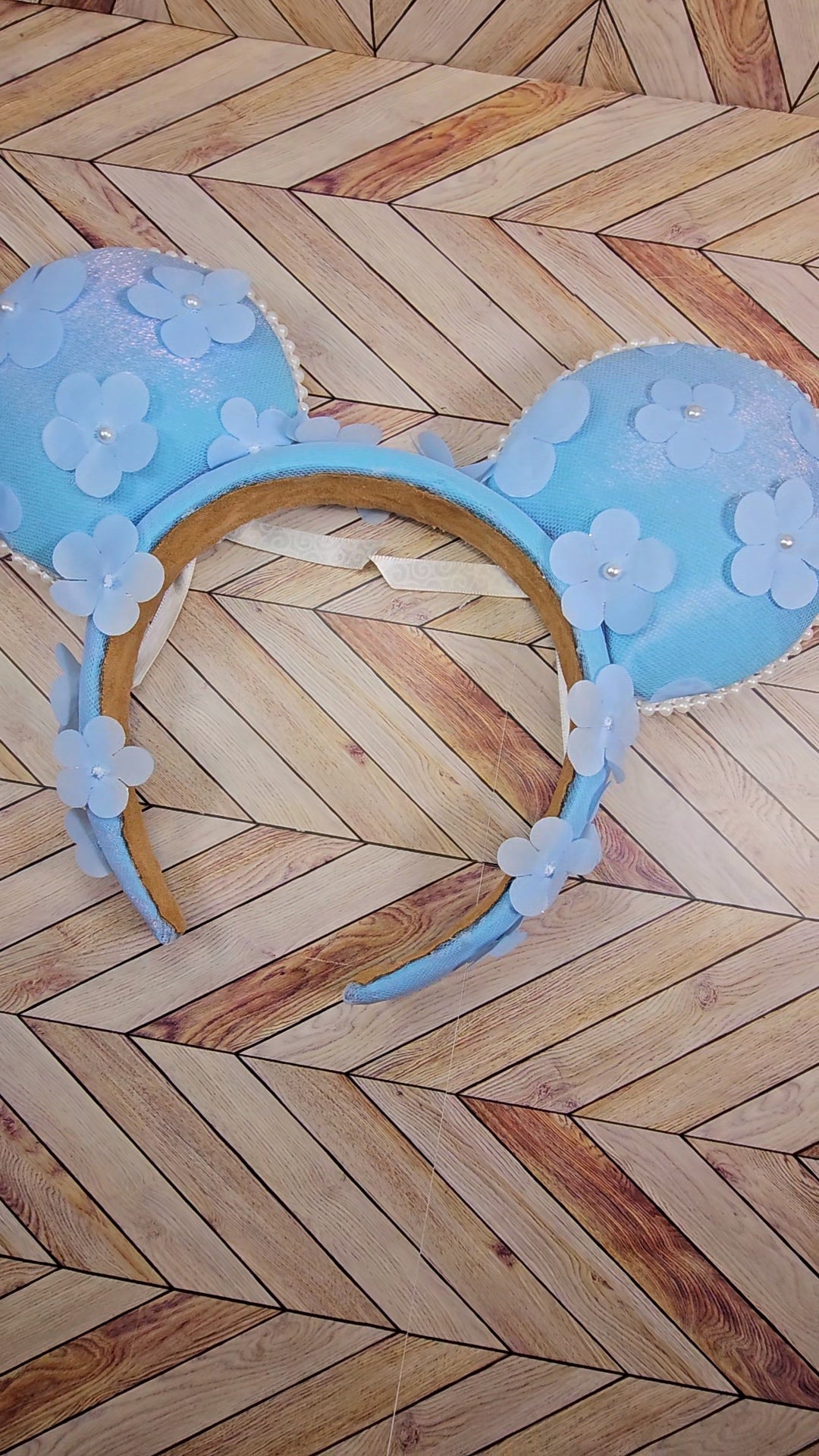 Powder Blue Magical Mouse Coquette Ears