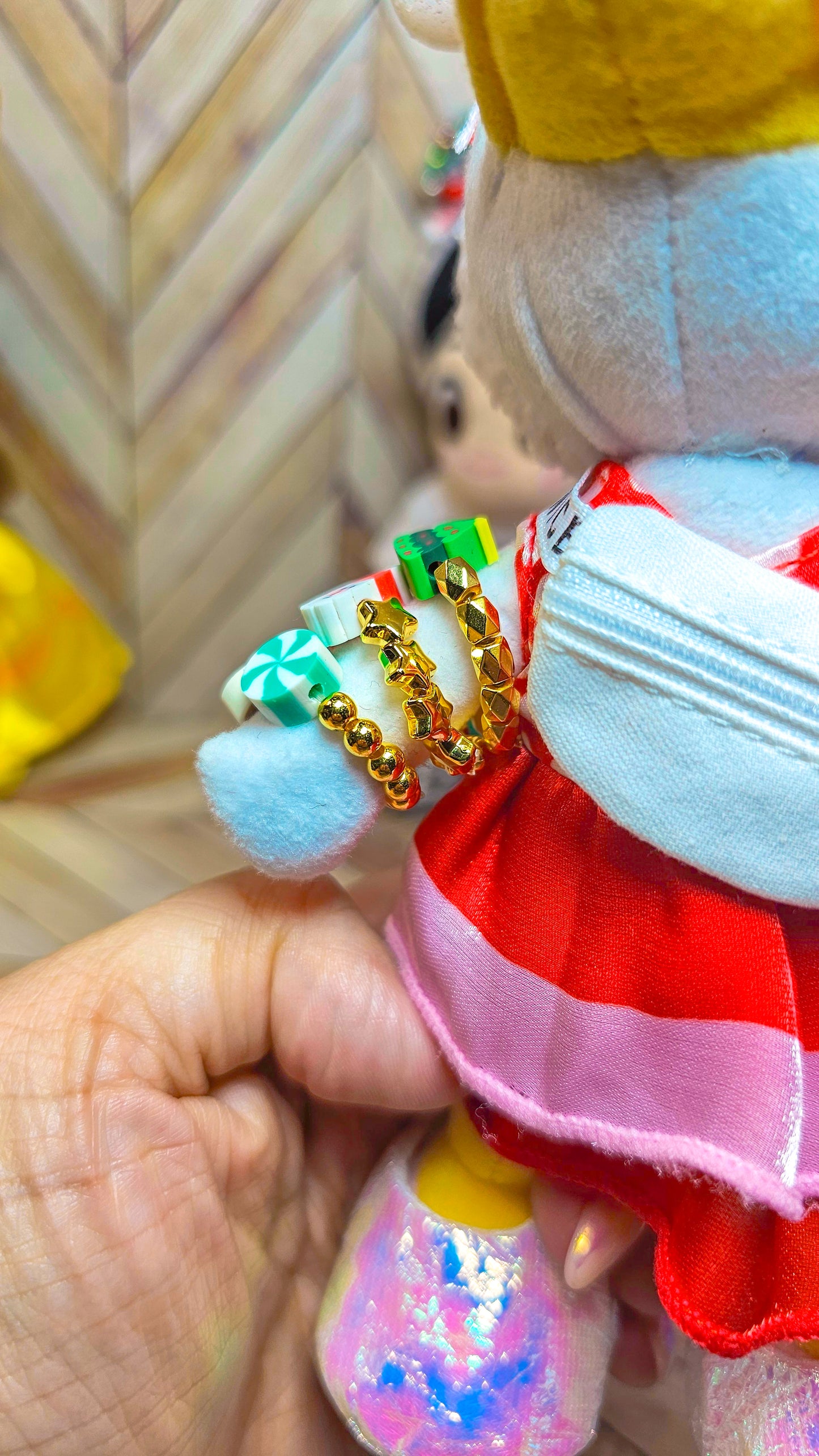 nuiMo Stack Bracelets - Christmas Edition