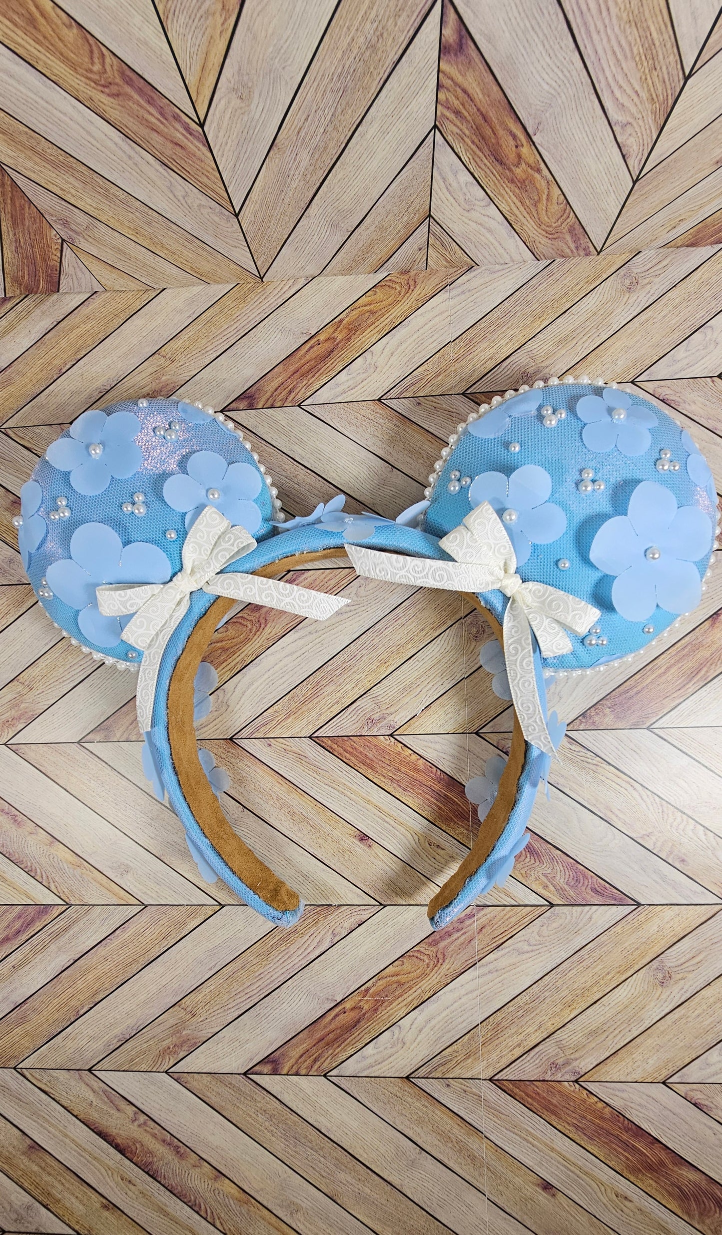 Powder Blue Magical Mouse Coquette Ears