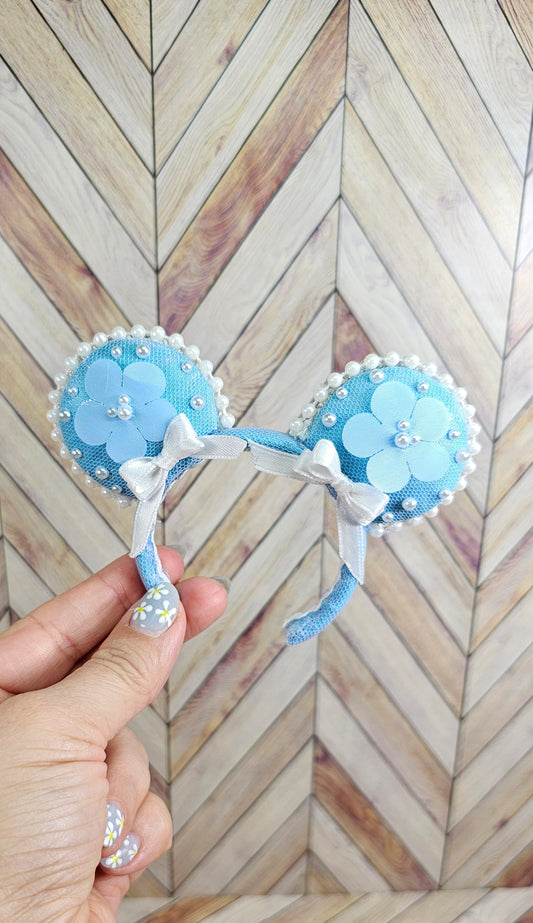 Mini Powder Blue Magical Mouse Coquette Ears