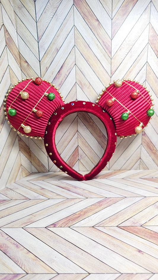 Magical Mouse Red Glitzy Ears