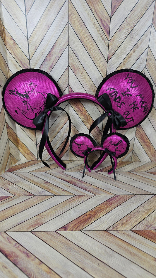 Full size & Mini Magical Mouse Pain Coquette Ears Set