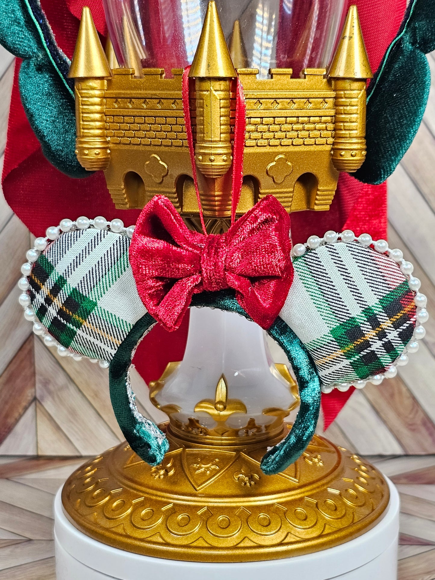 Mini Magical Mouse Christmas Plaid Ears