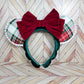 Magical Mouse Christmas Plaid Ears