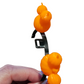 Labubu Pumpkin Ears - Orange