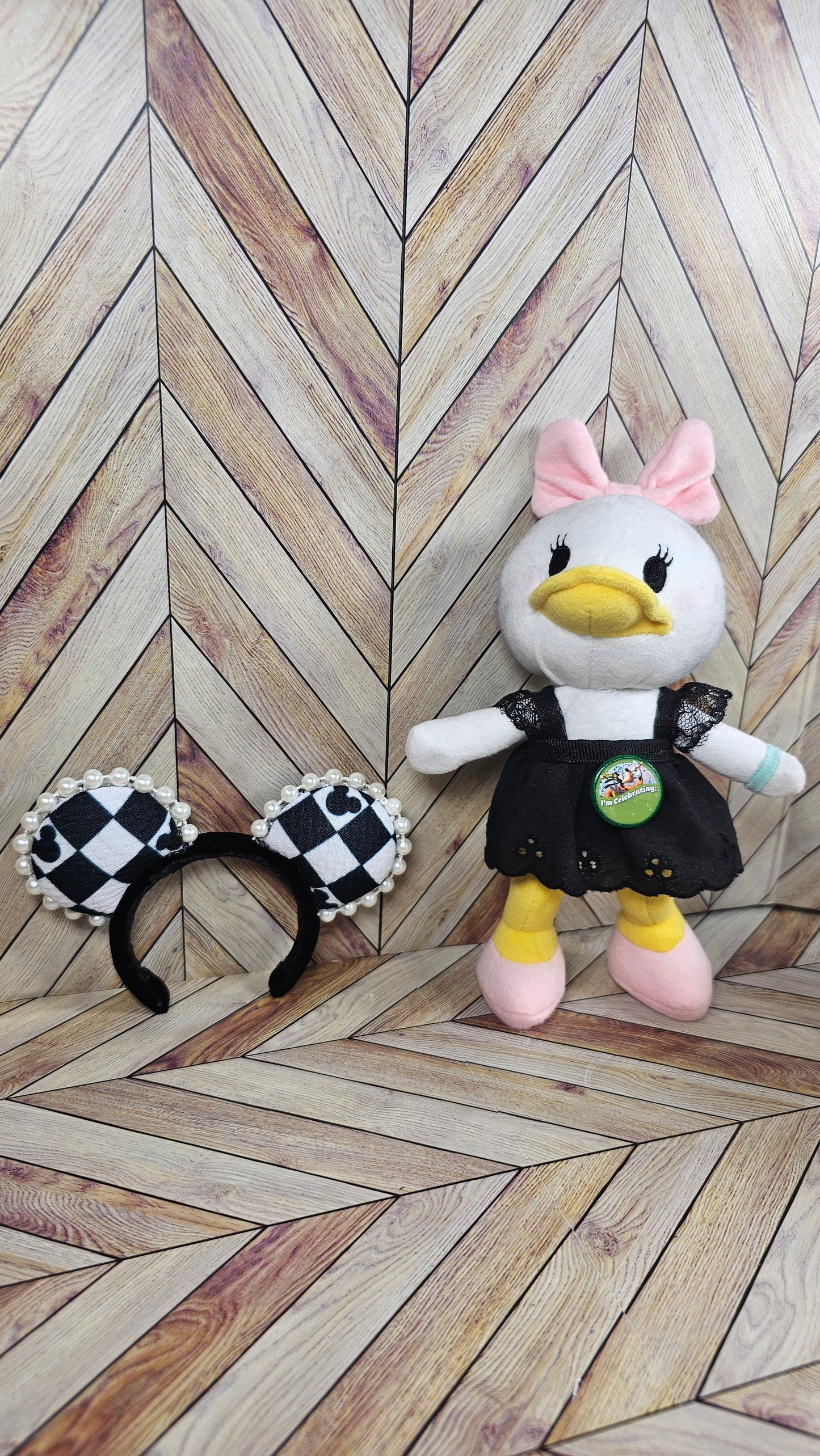 Mini Magical Mouse Checkered Ears