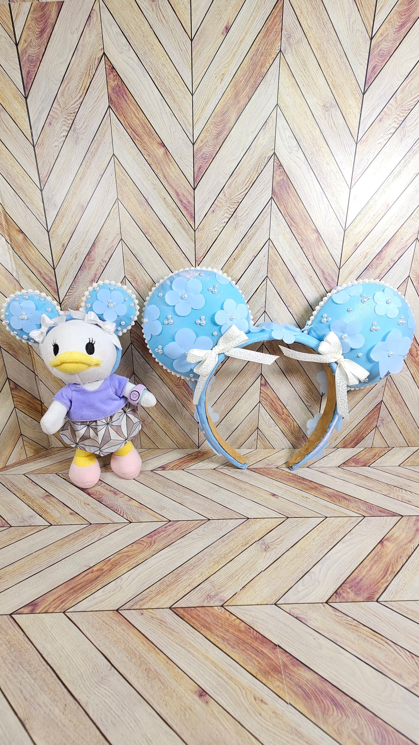 Full size & Mini Powder Blue Magical Mouse Coquette Ears Set