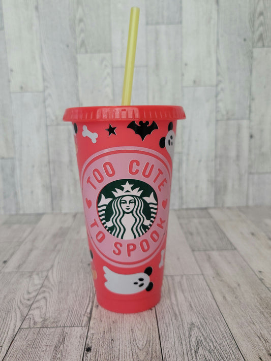 Too Cute To Spook Cold Cup