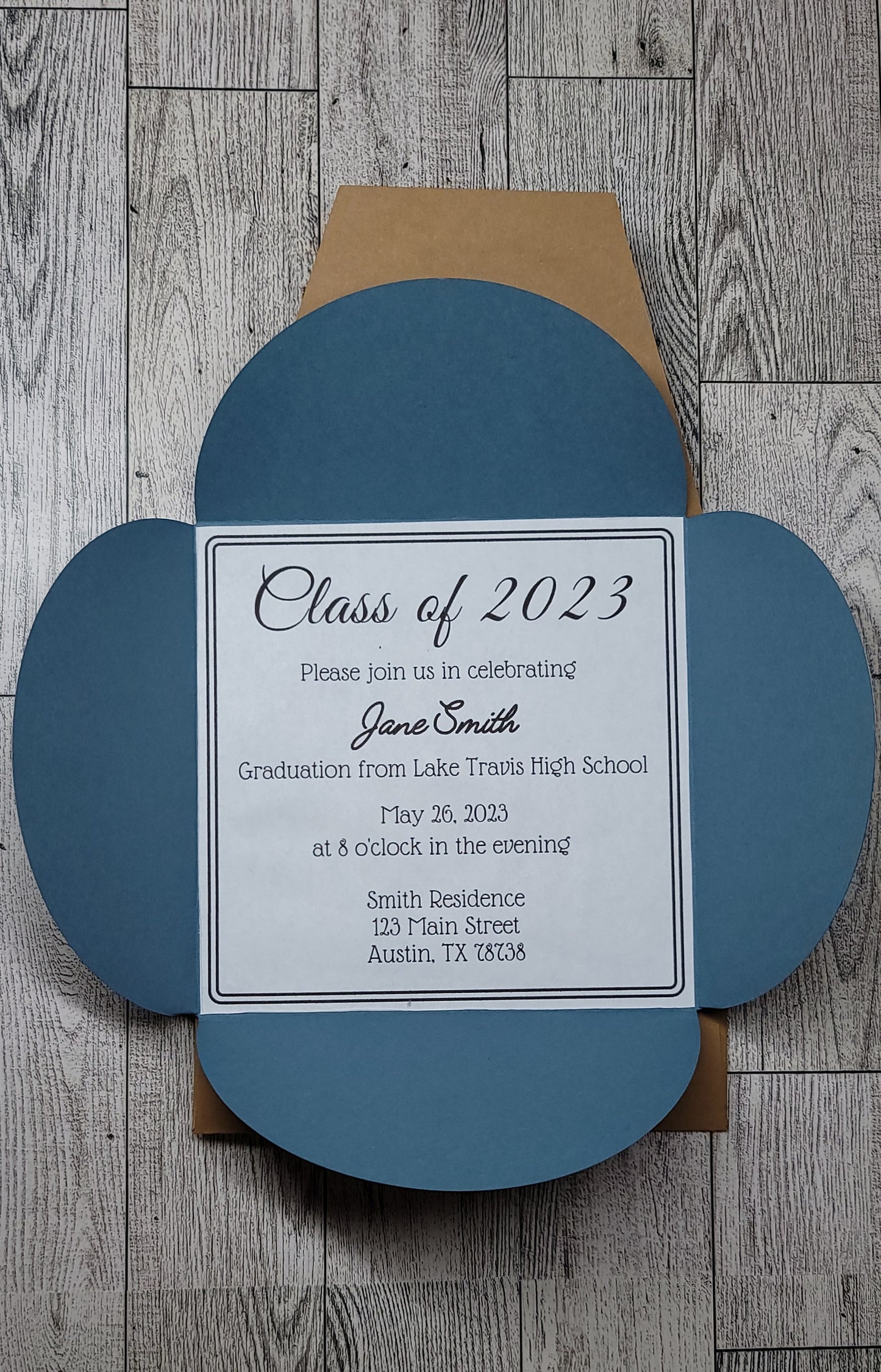 Custom Graduation Invitations - Set of 10