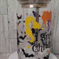 Witch Sisters Glass Can