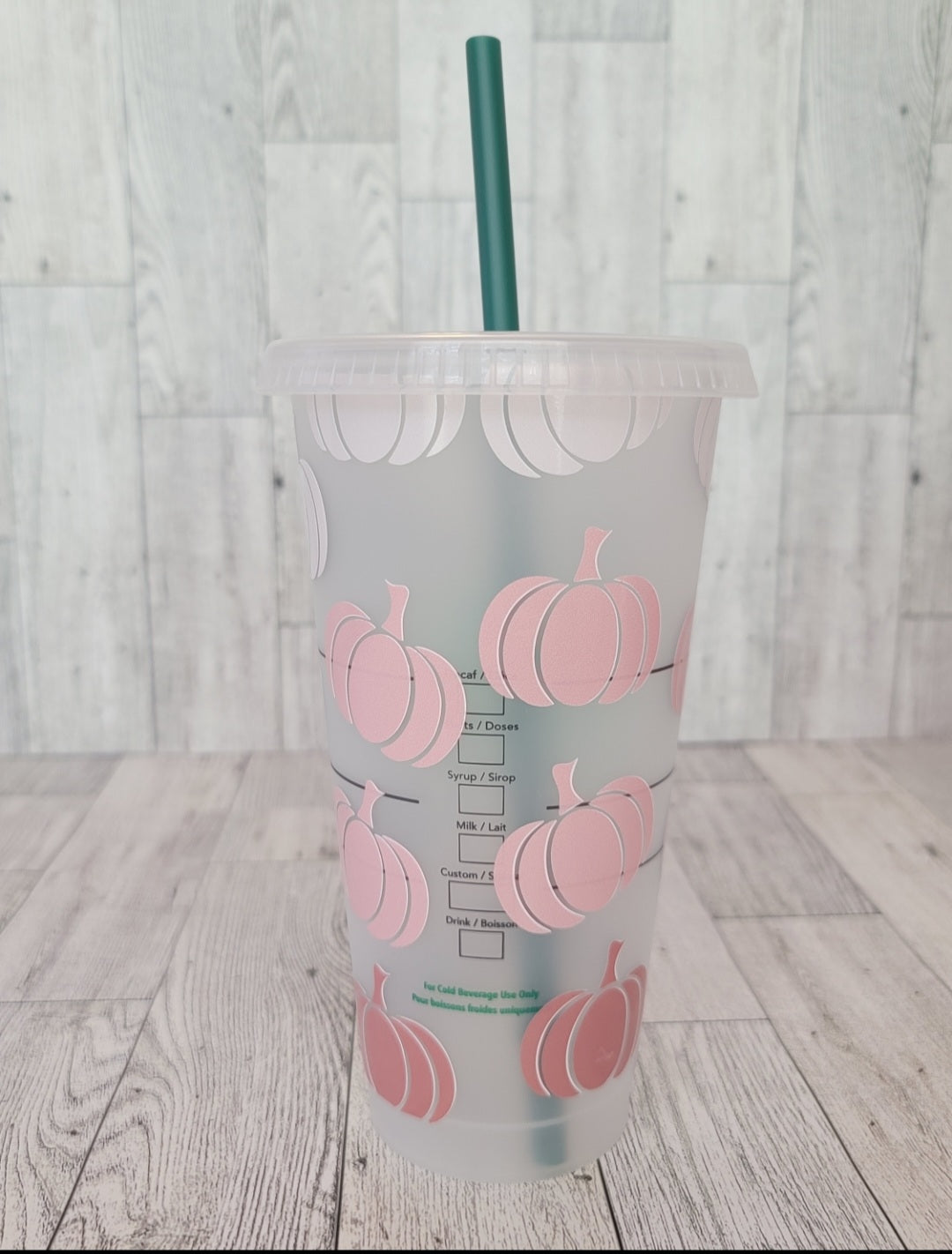 Ombre Pumpkin Cold Cup