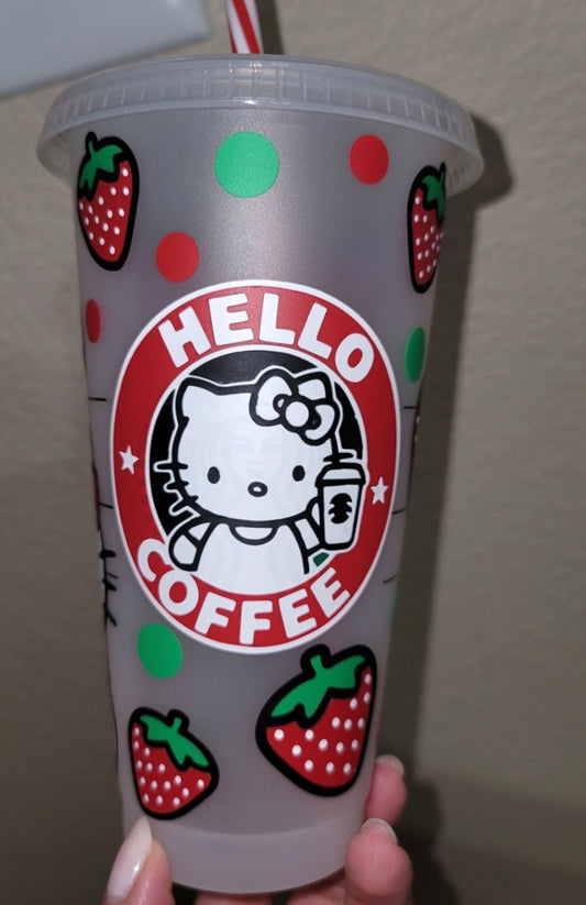 Cute Kitty Cold Cup