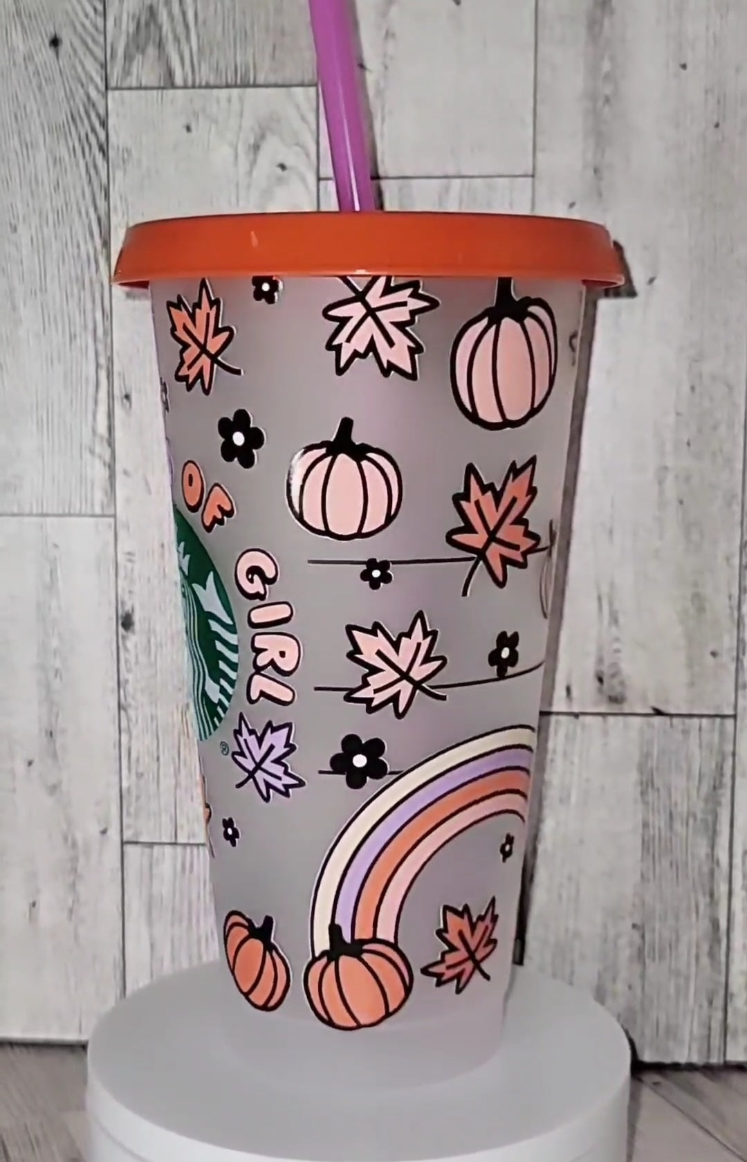 Fall Kind Of Girl Cold Cup