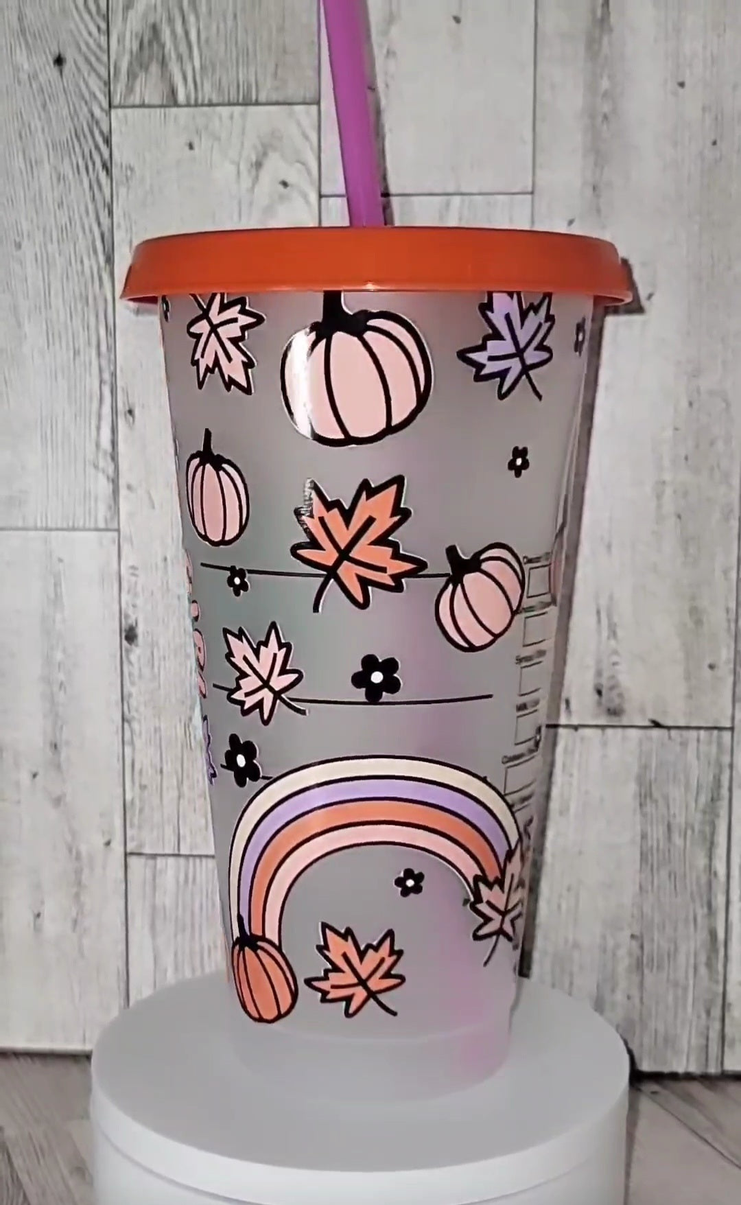 Fall Kind Of Girl Cold Cup